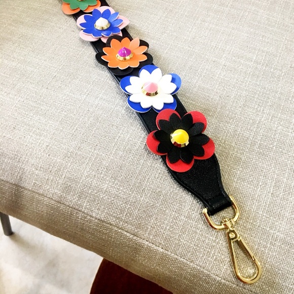 flower purse strap
